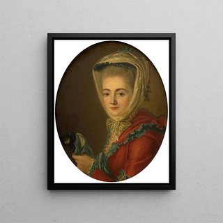 FranoisBruno Deshays De Colleville - Presumed portrait of Henriette Caudron the wife of the artist.webp