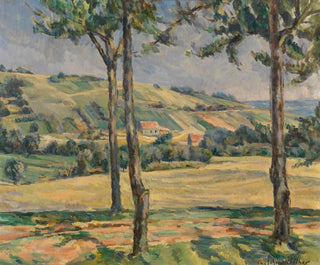 FranoisCharles Schenckbecher - Landscape with three trees.webp