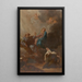 La Vierge plaçant Sainte Thérèse d'Avila sous la protection de Saint Joseph - François-Guillaume Ménageot — quadro incorniciato alla parete