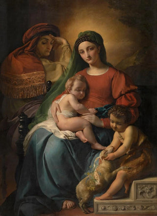 FranoisJoseph Navez - Holy Family with the Infant Saint John the Baptist.webp