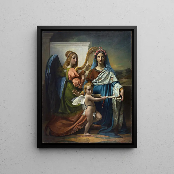 Sainte Cécile de Rome - François-Joseph Navez — quadro incorniciato alla parete