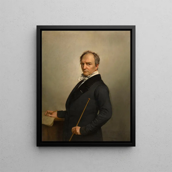 Autoritratto - François-Joseph Navez — quadro incorniciato alla parete