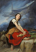 Jeanne d'Arc ascoltando le sue voci - François-Léon Benouville — vista dell’opera