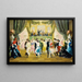 Le bal masqué - François-Louis Picard — quadro incorniciato alla parete
