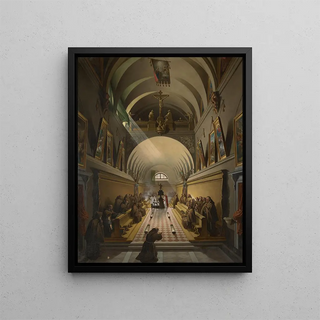 FranoisMarius Granet - Interior of a Capuchin Convent.webp