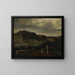 Paesaggio - François-Marius Granet — quadro incorniciato alla parete