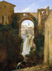 Ponte San Rocco et cascades à Tivoli - François-Marius Granet — vista dell’opera