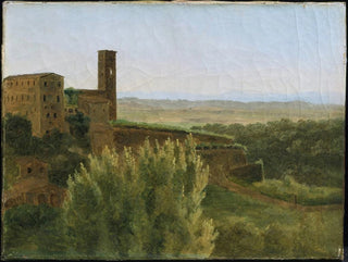 FranoisMarius Granet - View of Tivoli with the Church of San Silvestro.webp