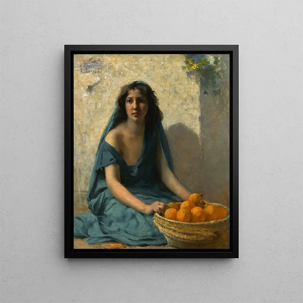 Franois Alfred Delobbe - The orange seller.webp