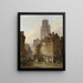 Motivo della città di Roubaix - François Antoine Bossuet — quadro incorniciato alla parete