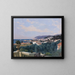 San Remo dalla terrazza di Louis Ormond 1878 - François Bocion — quadro incorniciato alla parete