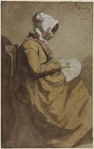 Franois Bonvin - La Brodeuse.webp