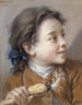 Ragazzo con una carota - François Boucher — vista dell’opera