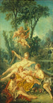 Cupidon captivo - François Boucher — vista dell’opera