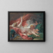 Studio di Dana e la pioggia d'oro - François Boucher — quadro incorniciato alla parete