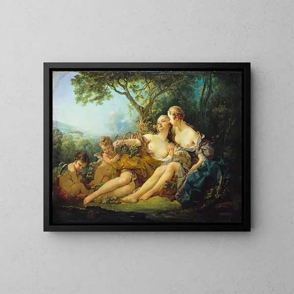 Erigone vaincue - François Boucher — quadro incorniciato alla parete