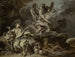 Hagar e Ismaele nel deserto con l'angelo - François Boucher — vista dell’opera