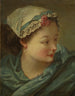 Tête de jeune femme - François Boucher — vista dell’opera