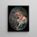 Giove sotto i tratti di Diana e Callisto - François Boucher — quadro incorniciato alla parete