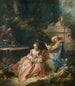 La Leçon de musique - François Boucher — vista dell’opera