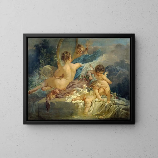 La Toilette de Vénus - François Boucher — quadro incorniciato alla parete