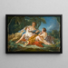 Le Confidenze pastorali - François Boucher — quadro incorniciato alla parete