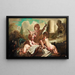 I piccoli cacciatori di uccelli, I bambini musicisti - François Boucher — quadro incorniciato alla parete
