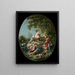 Les Sabots - François Boucher — quadro incorniciato alla parete