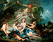 Mercure confidente l'enfant Bacchus aux nymphes de Nysa - François Boucher — vista dell’opera