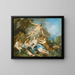 Mercure fiducioso con il Bambino Bacco alle Ninfe - François Boucher — quadro incorniciato alla parete