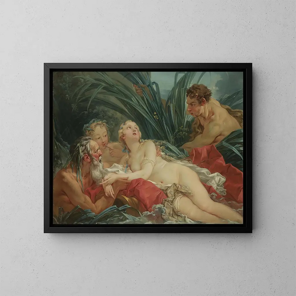 Pan e Syrinx - François Boucher — quadro incorniciato alla parete