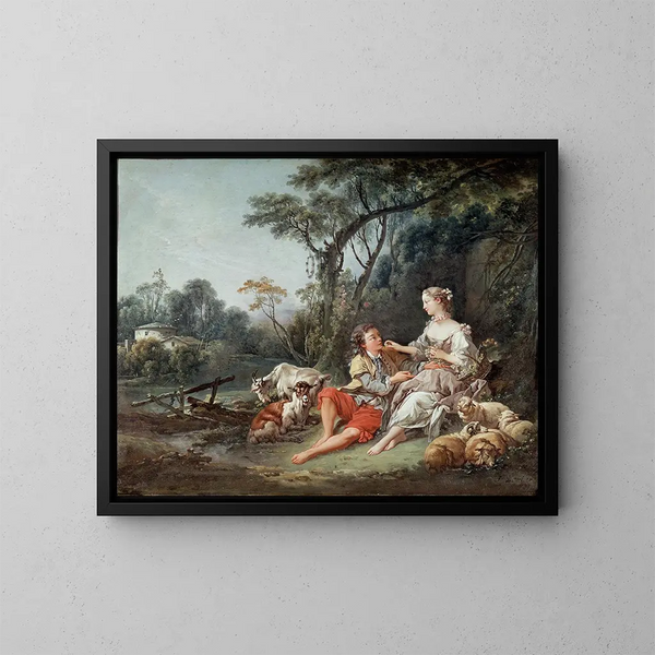 Pensate alle uve - François Boucher — quadro incorniciato alla parete