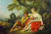 Berger che suona la flauto per una pastorella - François Boucher — vista dell’opera