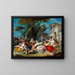 Gli Acchiappamosche - François Boucher — quadro incorniciato alla parete