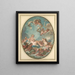 La nascita e il trionfo di Venere - François Boucher — quadro incorniciato alla parete