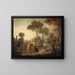 Le Pont - François Boucher — quadro incorniciato alla parete