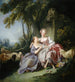 La lettre d'amore - François Boucher — vista dell’opera