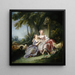 La lettre d'amore - François Boucher — quadro incorniciato alla parete