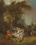Il riposo durante la caccia - François Boucher — vista dell’opera