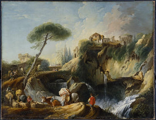 Franois Boucher - View of Tivoli with the Temple of Vesta.webp