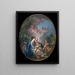 Madonna con Bambino, San Giovanni Battista giovane e angeli - François Boucher — quadro incorniciato alla parete