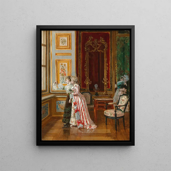 Un tendre adieu - François Brunery — quadro incorniciato alla parete