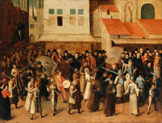 Franois Bunel the Younger - The Procession of the League.webp
