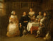 Riunione di famiglia - François Duchatel — vista dell’opera