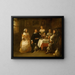 Riunione di famiglia - François Duchatel — quadro incorniciato alla parete