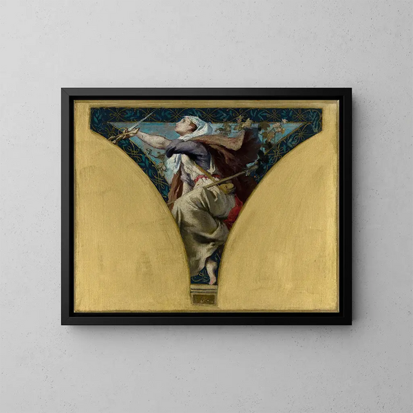 La Lorraine - François Émile Ehrmann — quadro incorniciato alla parete