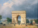 L'Arc de Triomphe de l'Étoile - François Étienne Villeret — vista dell’opera