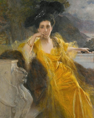 Franois Flameng - Mme MarieLouise Fould Ne Heine.webp