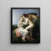 Cupidon e Psiche - François Gérard — quadro incorniciato alla parete