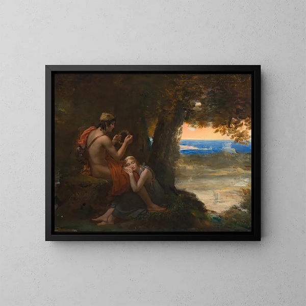 Daphnis e Chloé - François Gérard — quadro incorniciato alla parete